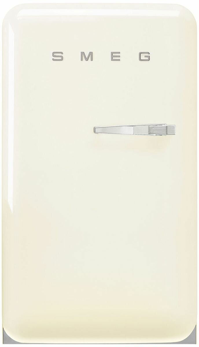 Smeg 135L FAB 50's Retro Style Bar Refrigerator Cream FAB10HLCR5AU