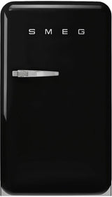 Smeg 135L FAB 50's Retro Style Bar Refrigerator Black FAB10HRBL5AU