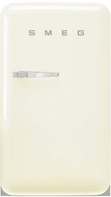 Smeg 135L FAB 50's Retro Style Bar Refrigerator Cream FAB10HRCR5AU