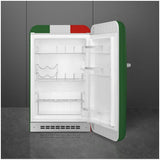 Smeg 135L FAB 50's Retro Bar Fridge Decorated / Special Italy Flag FAB10HRDIT5