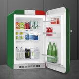 Smeg 135L 50's Retro Refrigerator Italian Flag FAB10HRDIT6 | Greater Sydney Only