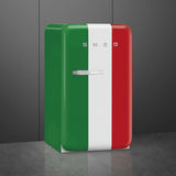 Smeg 135L 50's Retro Refrigerator Italian Flag FAB10HRDIT6 | Greater Sydney Only