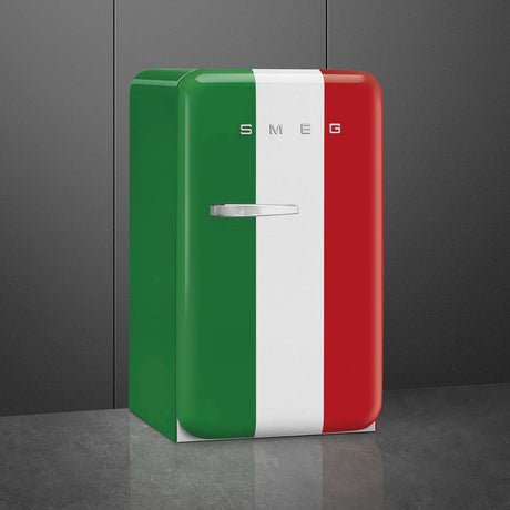 Smeg 135L 50's Retro Refrigerator Italian Flag FAB10HRDIT6 | Greater Sydney Only