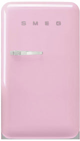 Smeg 135L FAB 50's Retro Style Bar Fridge Pink FAB10HRPK5