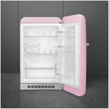 Smeg 135L FAB 50's Retro Style Bar Fridge Pink FAB10HRPK5