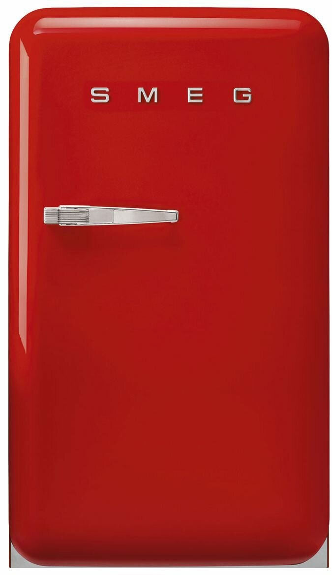 Smeg 135L FAB 50's Retro Style Bar Refrigerator Red FAB10HRRD5AU