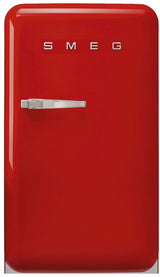 Smeg 135L FAB 50's Retro Style Bar Refrigerator Red FAB10HRRD5AU