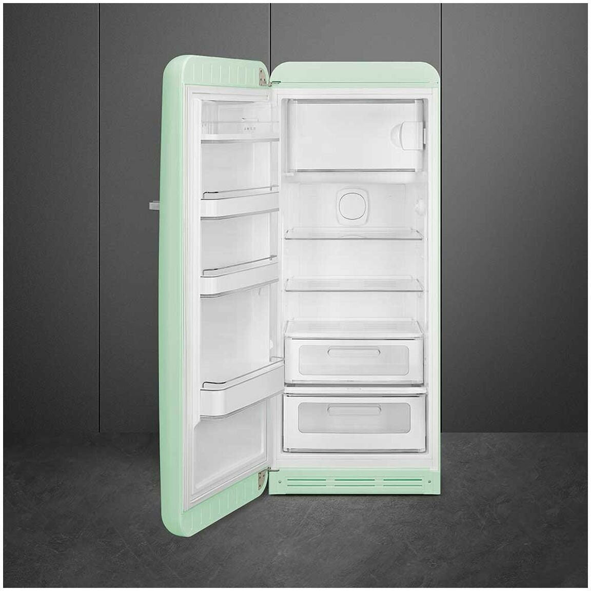 Smeg 270L 50's Retro Refrigerator Pastel Green FAB28LPG5AU | Greater Sydney Only