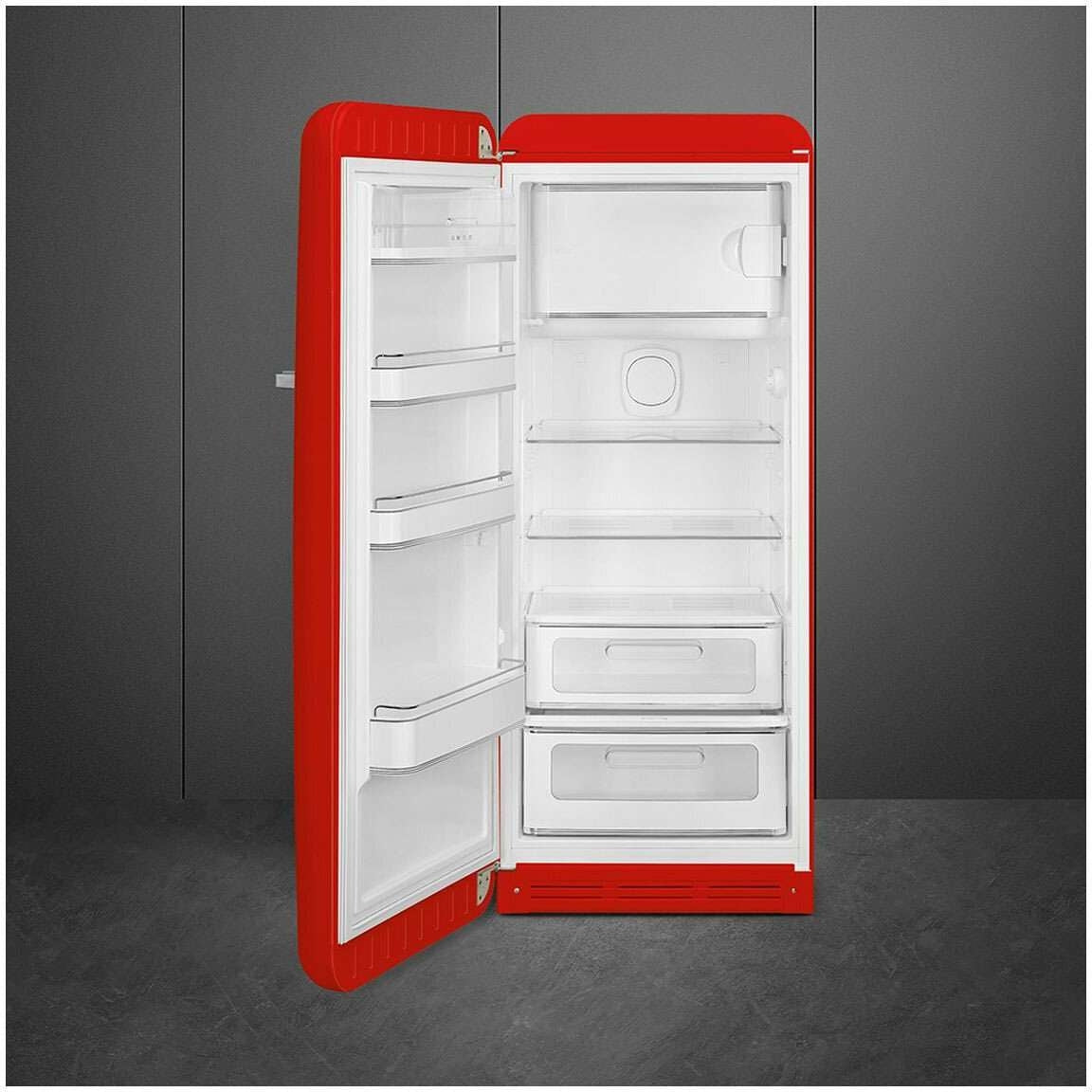 Smeg 270L FAB 50's Retro Refrigerator Red FAB28LRD5AU | Greater Sydney Only