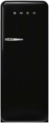 Smeg 270L FAB 50's Retro Refrigerator Black FAB28RBL5AU | Greater Sydney Only