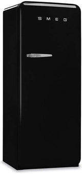 Smeg 270L FAB 50's Retro Refrigerator Black FAB28RBL5AU | Greater Sydney Only