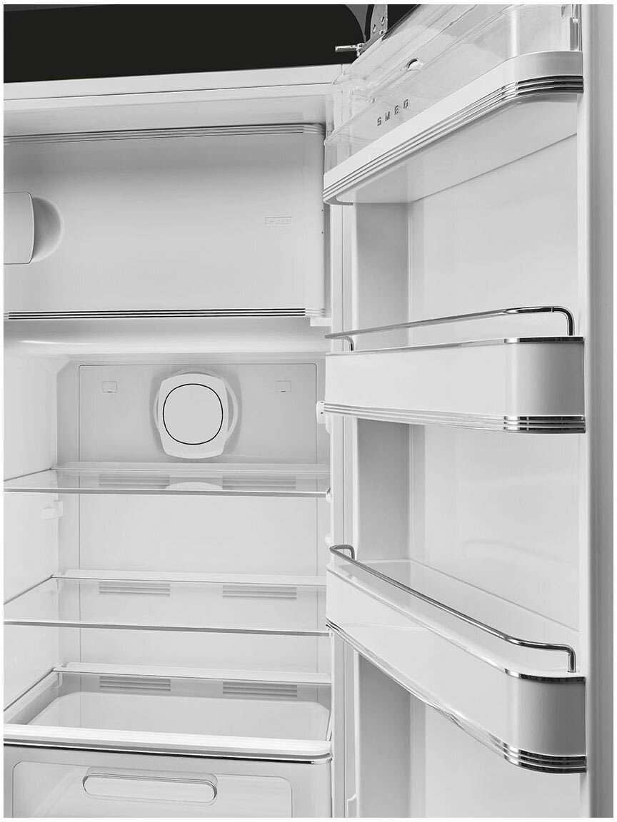Smeg 270L FAB 50's Retro Refrigerator Black FAB28RBL5AU | Greater Sydney Only