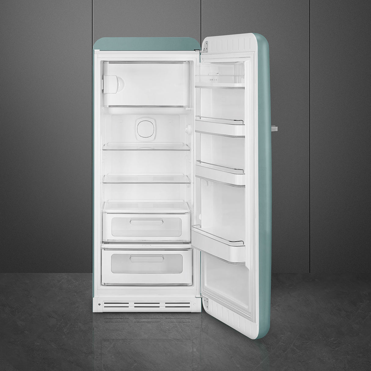 Smeg 270L 50's Retro Refrigerator Emerald Green FAB28RDEG5 | Greater Sydney Only