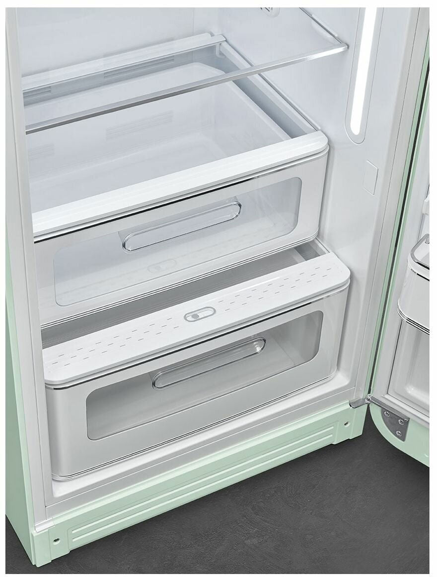 Smeg 270L 50's Retro Refrigerator Pastel Green FAB28RPG5AU | Greater Sydney Only