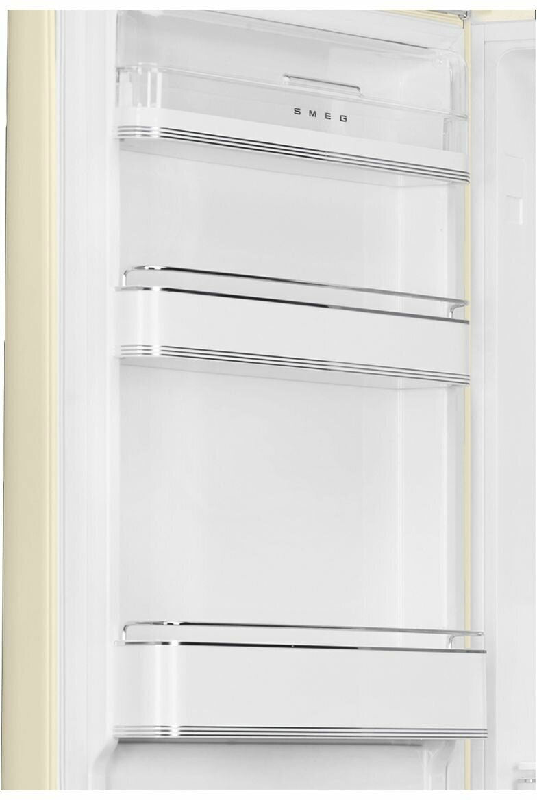 Smeg 331L 50's Bottom Mount Refrigerator Cream FAB32LCR5AU | Greater Sydney Only