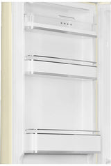 Smeg 331L 50's Bottom Mount Refrigerator Cream FAB32LCR5AU | Greater Sydney Only