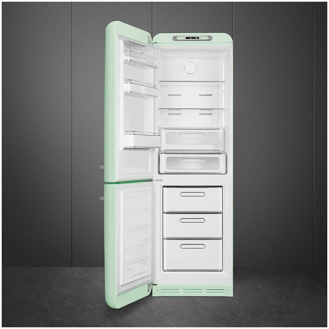 Smeg 331L 50's Bottom Mount Refrigerator FAB32LPG5AU | Greater Sydney Only