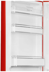 Smeg 331L 50's Bottom Mount Refrigerator Red FAB32LRD5AU | Greater Sydney Only