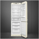 Smeg 331L 50's Bottom Mount Refrigerator Cream FAB32RCR5AU | Greater Sydney Only