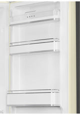Smeg 331L 50's Bottom Mount Refrigerator Cream FAB32RCR5AU | Greater Sydney Only