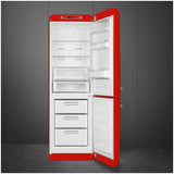 Smeg 331L 50's Bottom Mount Refrigerator Red FAB32RRD5AU | Greater Sydney Only