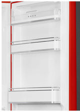 Smeg 331L 50's Bottom Mount Refrigerator Red FAB32RRD5AU | Greater Sydney Only