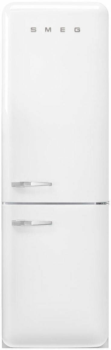 Smeg 331L 50's Bottom Mount Refrigerator White FAB32RWH5AU | Greater Sydney Only