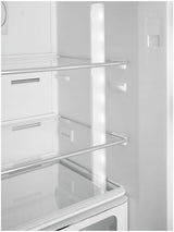Smeg 331L 50's Bottom Mount Refrigerator White FAB32RWH5AU | Greater Sydney Only