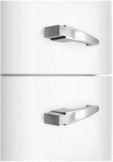 Smeg 331L 50's Bottom Mount Refrigerator White FAB32RWH5AU | Greater Sydney Only