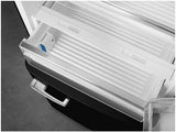 Smeg 481L 50's Bottom Mount Refrigerator Black FAB38RBL5AU | Greater Sydney Only