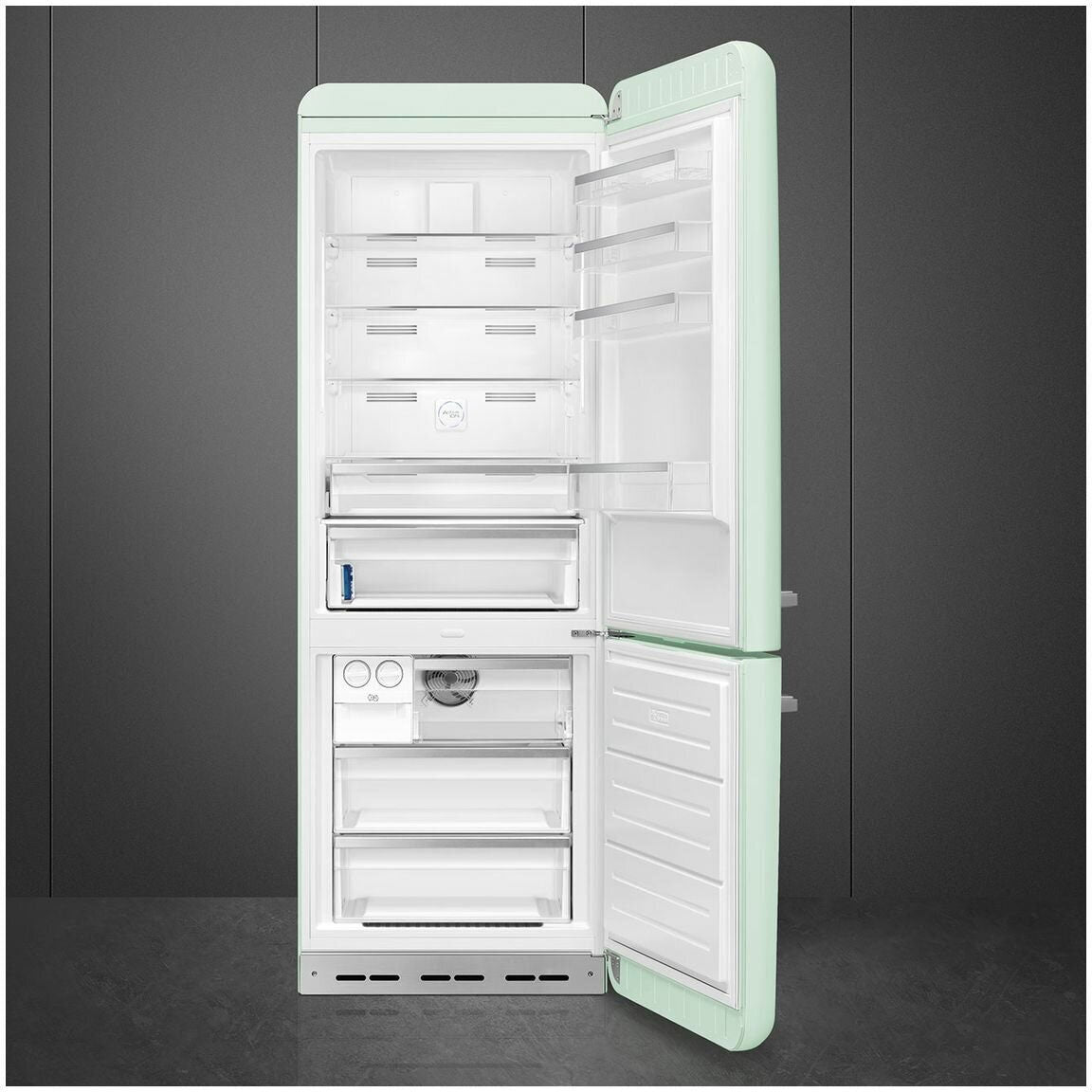Smeg 481L 50's Bottom Mount Refrigerator FAB38RPG5AU | Greater Sydney Only