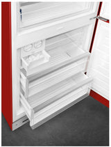 Smeg 481L 50's Bottom Mount Refrigerator Red FAB38RRD5AU | Greater Sydney Only
