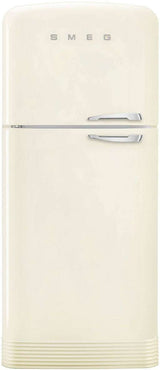 Smeg 524L 50's Top Mount Refrigerator Cream FAB50LCR5AU | Greater Sydney Only