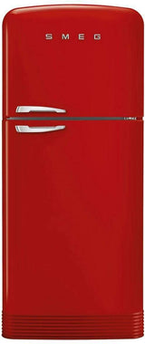 Smeg 524L 50's Top Mount Refrigerator Red FAB50RRD5AU | Greater Sydney Only