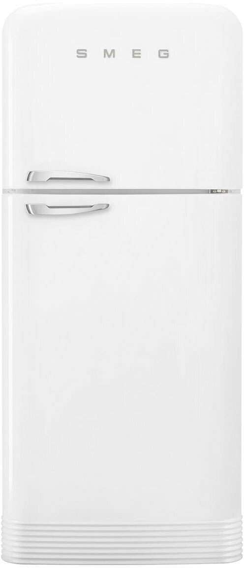 Smeg 524L 50's Top Mount Refrigerator White FAB50RWH5AU | Greater Sydney Only