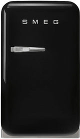 Smeg 34L FAB 50's Retro Style Bar Fridge Black FAB5RBL5AU