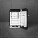 Smeg 34L FAB 50's Retro Style Bar Fridge Black FAB5RBL5AU