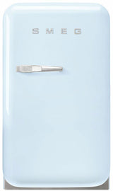 Smeg 34L FAB 50's Retro Style Bar Fridge Pastel Blue FAB5RPB5AU
