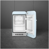 Smeg 34L FAB 50's Retro Style Bar Fridge Pastel Blue FAB5RPB5AU