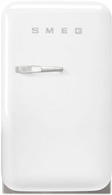 Smeg 34L FAB 50's Retro Style Bar Fridge White FAB5RWH5AU