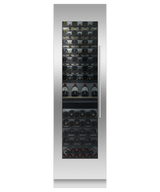 Fisher & Paykel 91 Bottle Wine Cabinet Fridge RS6121VL2K1 with door panel