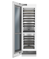 Fisher & Paykel 91 Bottle Wine Cabinet Fridge RS6121VL2K1 with door panel