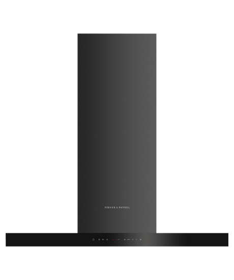 Fisher & Paykel 90cm Box Chimney Wall Rangehood Black HC90DCBB4