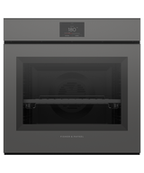 Fisher & Paykel 60cm Minimal Handleless Pyrolytic Oven Grey OB60SMPTNG1