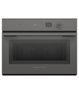 Fisher & Paykel 60cm 49L Minimal Compact Combi-Microwave Oven Grey OM60NMLG1