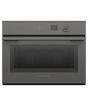 Fisher & Paykel 60cm 49L Minimal Compact Combi-Microwave Oven Grey OM60NMLG1