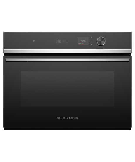 Fisher & Paykel 60cm 55L Contemporary Compact Combi-Steam Oven Stainless Steel OS60NDLX1