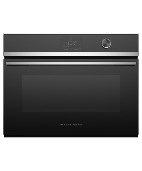 Fisher & Paykel 60cm 55L Contemporary Compact Combi-Steam Oven Stainless Steel OS60NDTDX1