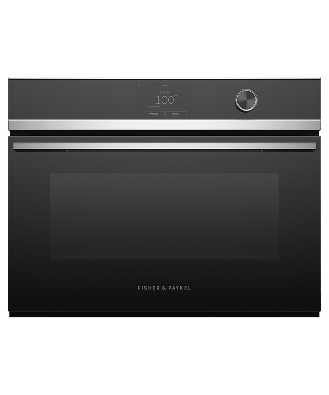 Fisher & Paykel 60cm 55L Contemporary Compact Combi-Steam Oven Stainless Steel OS60NDTDX1