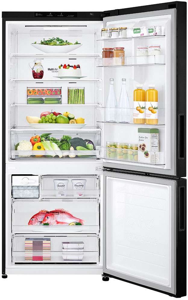 LG 420L Bottom Mount Refrigerator GB-455BTL | Greater Sydney Only